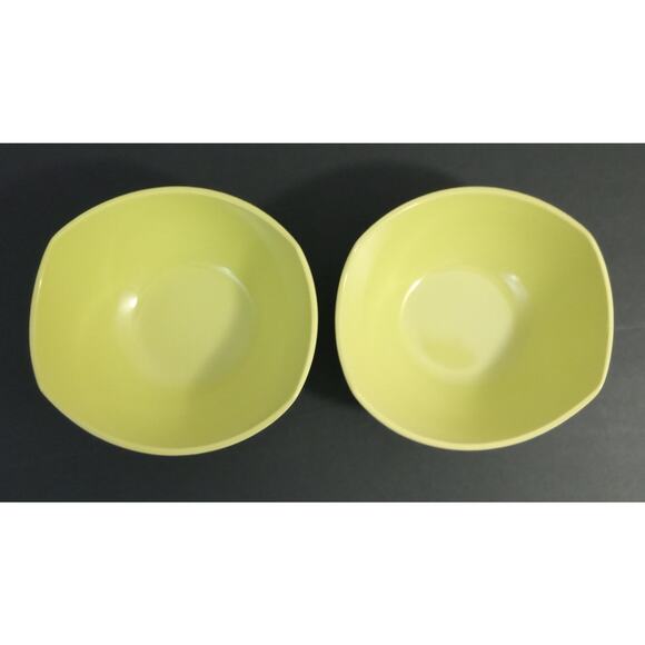 Dansk Classic Fjord Apple Green Bowls 6.75" Set of 2 - Picture 3 of 11